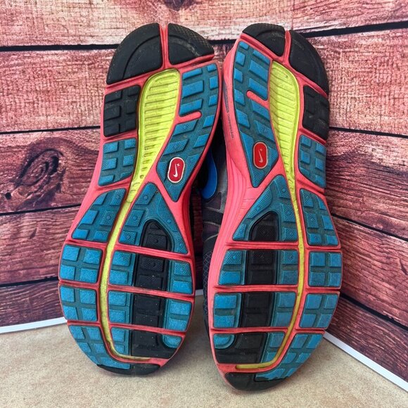 Nike Lunarglide+ 3 Running Shoes Low Top Lace Up Mesh Sneakers - Picture 6 of 10